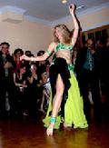 Cheryl dancing at a Persian New Year's Party in Baltimore 1