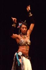 Naimah performs an acrobatic Tribal style belly dance at Belly Dance Magic 2007 434
