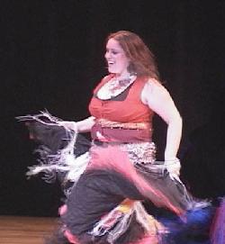 Stephania of Daughters of Rhea in Piper's "Rampi" choreography