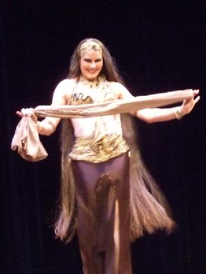 Yasmin's Classic Egyptian dancing delights the audience at Belly Dance Magic 2007 363