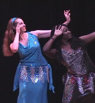 Driana and Kamirah at Belly Dance Magic 2004