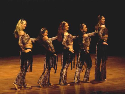 The Baltimore Daughters of Rhea Dance Ensemble perform Piper's Stray Cat Strut Choreography 2