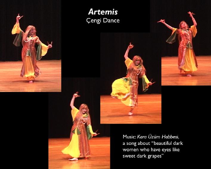 Artemis performs Turkish Cengi Dance 2004a